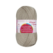 Подмосковная  (50% шерсть + 50% акрил) 100гр. 250м. №0274 серо-бежевый