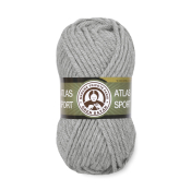 Atlas Sport (100% акрил) 100гр. 65м. №007 Светло серый