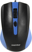Мышь SMARTBUY SBM-352-BK, USB, 1600dpi, 4 кнопки, черно-синяя