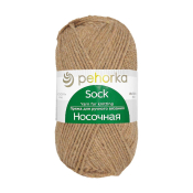 Носочная (50% шерсть + 50% акрил) 100гр. 200м №258 беж