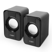 Колонки CBR CMS-336, 2x3W, USB, чёрные