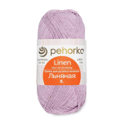 Льняная (55% лён + 45% хлопок) 100гр. 330м №178 св.сиреневый