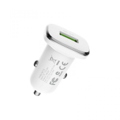 АЗУ BOROFONE BZ12A 1 USB, 3,0A, QC3.0, 18W, белый
