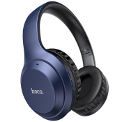 Наушники HOCO W30 Bluetooth, беспроводные, полноразмерные, с микрофоном, синие