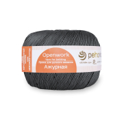 Ажурная (100% мерсеризованный хлопок) 50гр. 280м №393 св. маренго