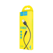 Кабель HOCO X25 Lightning, 1,0м, черный