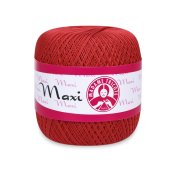 Maxi (100% хлопок) 100гр. 565м. №6328 Алый