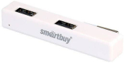 USB Разветвитель SMARTBUY SBHA-408-W, 4 порта, USB 2.0, белый
