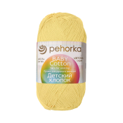 Детский хлопок (100% мерсеризованный хлопок) 100гр. 330м №064 св.лимон