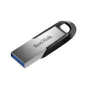 Флеш-карта SANDISK 64GB CZ73 Ultra Flair, USB 3.0, металл, чёрная