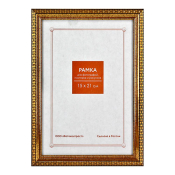 Фоторамка 15x21 Пластик RP  996/986 золото