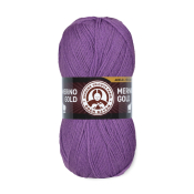 Merino Gold (49% шерсть меринос + 51% акрил) 100гр. 400м. №059 Фиолетовый