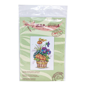 Набор для вышивания Жар-Птица "Тыквенный букет" М-645 (21,5*14см)