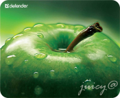 Коврик для мыши DEFENDER Juicy, 220x180x0,4мм (в ассортименте)
