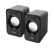 Колонки CBR CMS-336, 2x3W, USB, чёрные