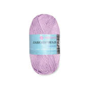 Лаконичная (50% хлопок+50% акрил) 100гр. 212м №389 св.фиалка