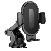 Автомобильный держатель BOROFONE  BH134 с зажимом, на панель, чёрный