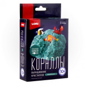Крк-004 Выращивание кристаллов. Кораллы "Изумрудный коралл"