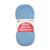 Деревенская (100% шерсть) 100гр. 250м. №195 незабудка