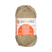 Хлопок натуральный (100% Хлопок) 100гр. 425м №124 песочный