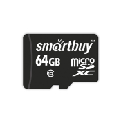 Карта памяти SMARTBUY 64GB MicroSD, Class 10, UHS-I