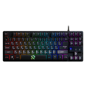 Клавиатура SMARTBUY SBK-356GU-K, USB, RUSH Z6 игровая, мультимедийная, c подсветкой, черная