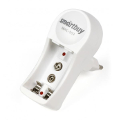 Зарядное устройство SMARTBUY SBHC-503, Ni-MH/CD, 2 слота, AA/AAA/1x9V, питание 220V