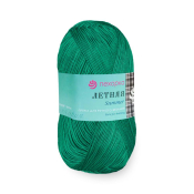 Летняя (100% мерсеризованный хлопок) 100гр. 330м №573 т.изумруд