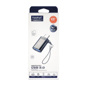 Переходник (Адаптер) OTG Type-C - USB 3.0, M-F, FaizFull FP17