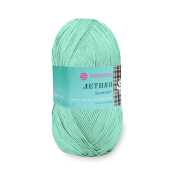 Летняя (100% мерсеризованный хлопок) 100гр. 330м №411 мята