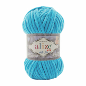 Velluto (100% микрополиэстер) 100г. 68м. №016 океан