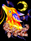 Кпн-001 Картина по номерам Lori 28,5х38 "Лиса"