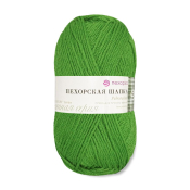 Пехорская шапка (85% меринос + 15% высокообъемный акрил) 100гр. 200м №434 зеленый Пехорская шапка (85% меринос + 15% высокообъемный акрил) 100гр. 200м №434 зеленый