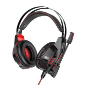 Наушники HOCO W102 полноразмерные, с микрофоном, игровые, красные