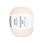 Воздушный кант (35% мериносовая шерсть + 65% бамбук) 50гр. 150м  №166 суровый