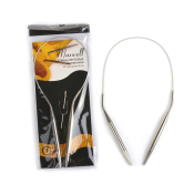 Спицы для вязания круговые на тросике Maxwell D=7,0мм, 40см, металл