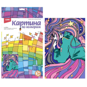 Ркн-116 Картина по номерам Lori для малышей Аниме "Красивые сны"