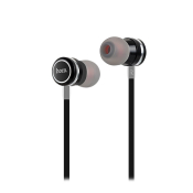 Наушники HOCO M16, внутриканальные, с микрофоном, металл, чёрные