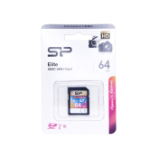Карта памяти Silicon Power 64GB SD, Class 10 (UHS-I)