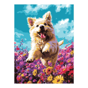 Кпн-291 Картина по номерам Lori 28,5х38 "Пушистое счастье"