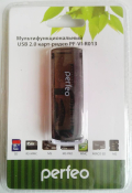 КартРидер PERFEO PF-VI-R013, универсальный, чёрный