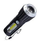 Фонарь Космос KOS114Lit, LED 1W + COB 2W, 80+100lm, Li-ion 18650 1000mAh, IP53