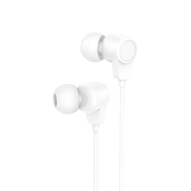 Наушники BOROFONE BM64, внутриканальные, с микрофоном, белые