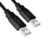 Кабель 5BITES USB - USB, M-M, 1,8м, чёрный (UC5009-018C)