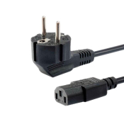 Кабель питания, сетевой, C13, M-F, 1,8м, чёрный, 5BITES (PC210-18A)