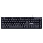Клавиатура DEFENDER Daily HB-162, USB, мультимедийная, чёрная