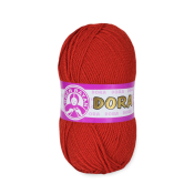 Dora (100% акрил) 100гр. 240м. №144 Светло красный