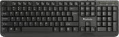 Клавиатура DEFENDER OfficeMate HM-710, USB, мультимедийная, черная
