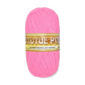 Нежность пуховая (60% акрил + 40% козий пух) 100гр. 230м. №19 розовый