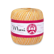 Maxi (100% хлопок) 100гр. 565м. №6217 Жёлтый меланж